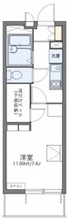 レオパレスＬｅａｆの物件間取画像